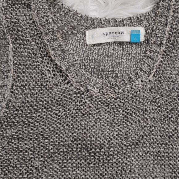 Anthropoly Sparrow Sweater Brown Tank Size L - Picture 2 of 4